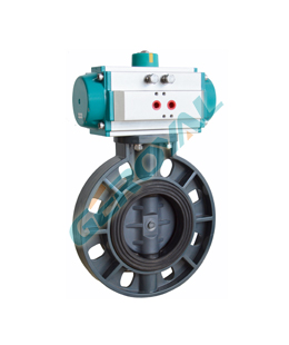 70S11 Plastic butterfly valve