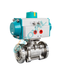 Vacuum ball valve